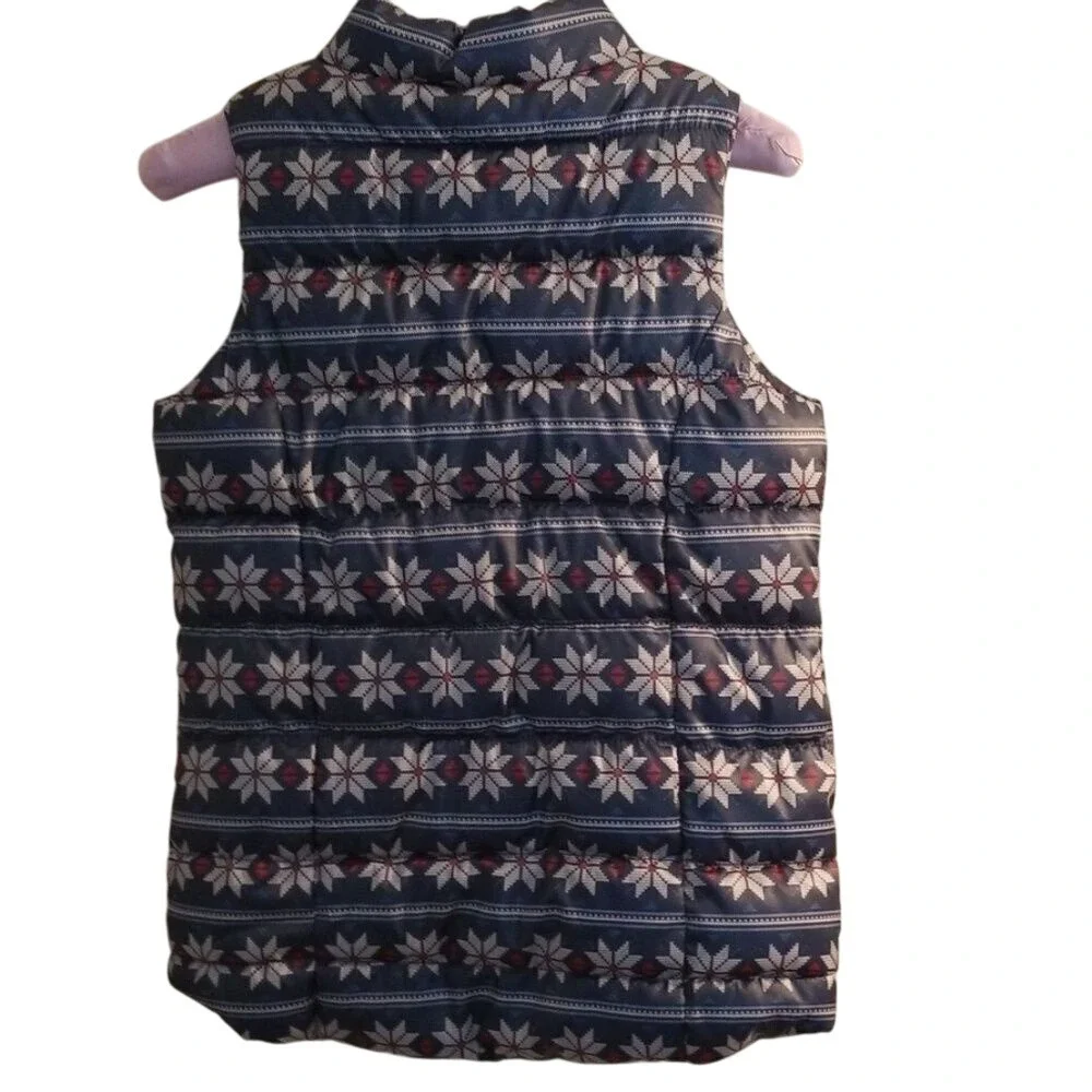 Old‎ Navy Girl's Gray Puffy Vest XL/TG(14)